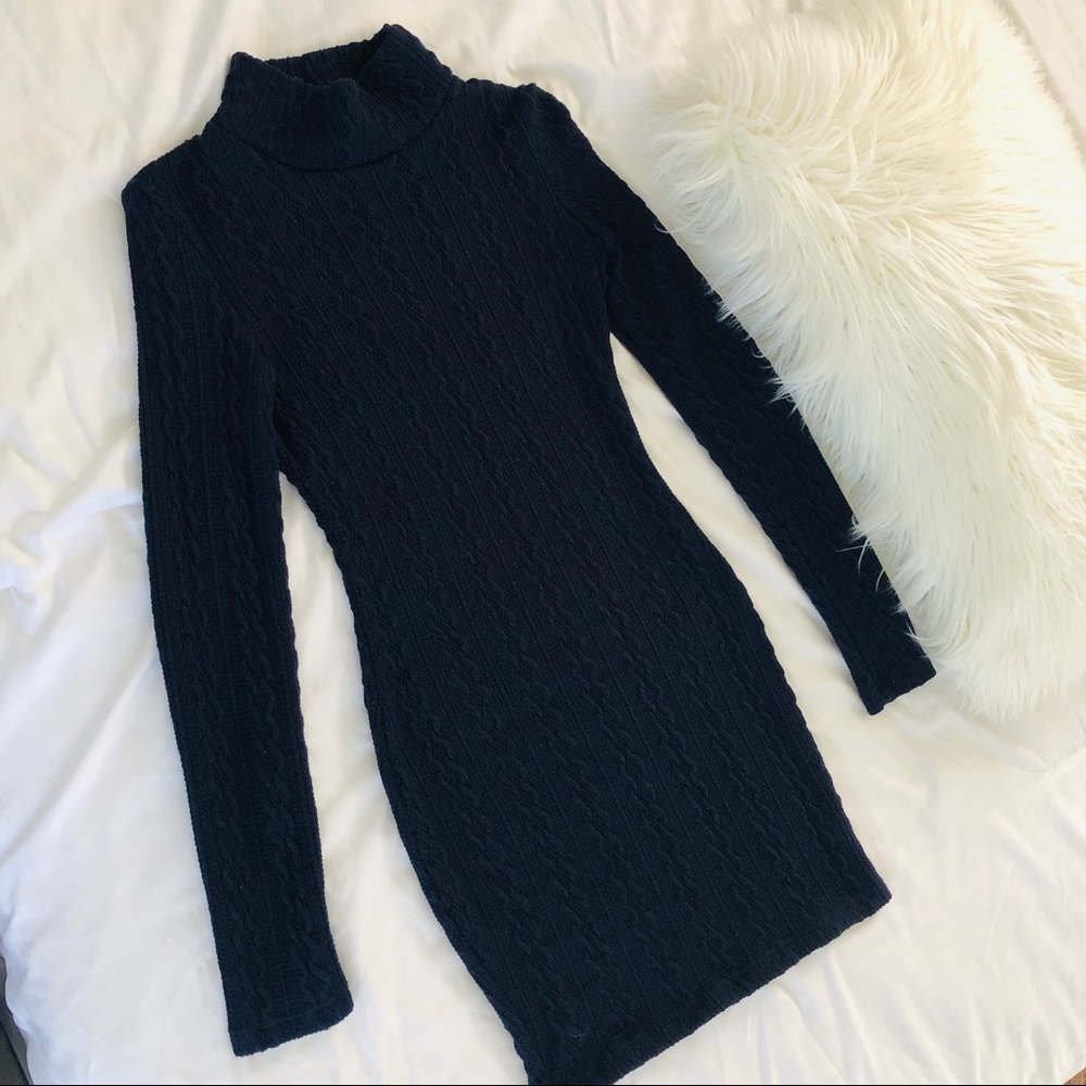 Navy Blue Dress